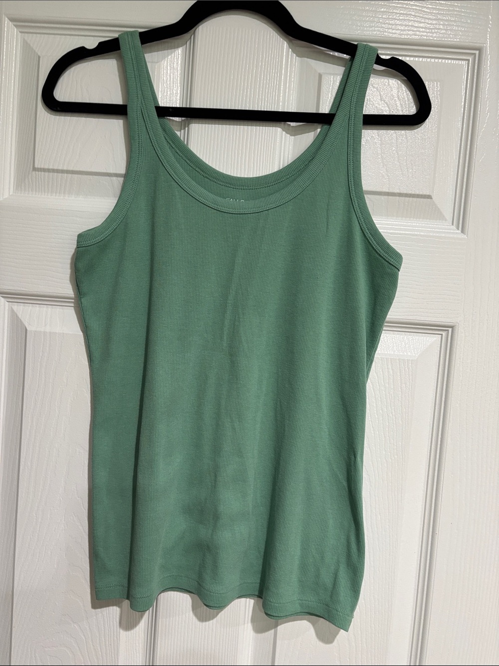 Falls Creek Mint Green Ribbed Tank Top
